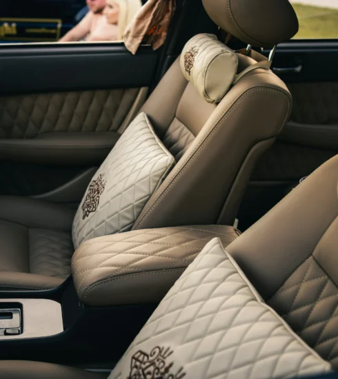 mejor cojín lumbar para coche colocado en asiento para mejorar la postura al conducir